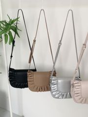 美品☆フリルビックトートバック⭐︎スエット生地 通勤通学マザーズ大 