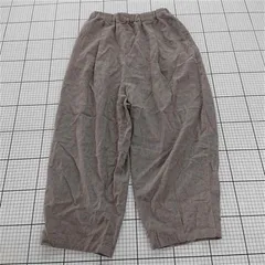 ◇ ⊂ SM2 サマンサ モスモス リネン イージー パンツ サイズF グレー系 レディース E  【1508260057042】