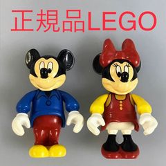 正規品 中古 LEGO レゴ   ディズニー　オールドタイプ　ミニフィグ　2個　まとめ売り HN-678 ※ミッキーマウス　ミニーマウス　オールドレゴ 361