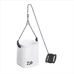 ダイワ バケツ 水くみバッカン S21(K)ホワイトのサムネイル