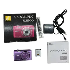 2024年最新】nikon デジタルカメラ coolpix s3500 光学7倍ズーム 有効画素数 2005万画素（中古品）の人気アイテム - メルカリ