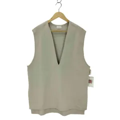 ユナイテッドアローズグリーンレーベルリラクシング UNITED ARROWS green label relaxing DEEP Vネックニットベスト レディース FREE 