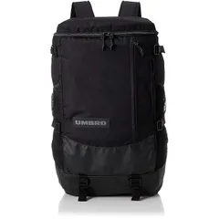 [アンブロ] リュックサック サッカー 耐水 はっ水 消臭 再帰反射 37L PCポケット 多収納 通学 通勤 ビジネス メンズ 男女兼用 ブラック