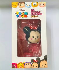 【新品】ツムツムミニーマウス　ディズニー　立体マスコット付ストローボトル 590ml　4973307673474  Disney MINNIE MOUSE　水筒・ウォーターボトル