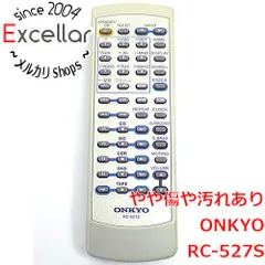 オンキョー オーディオリモコン RC-527S khxv5rg 2025年最新】ONKYO RC-527Sの人気アイテム - メルカリ