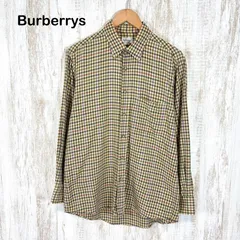 90s Burberrys ヴィンテージ バーバリー マルチチェック 総柄 長袖 シャツ