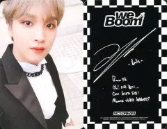【中古】コレクションカード(男性) NCT DREAM/ヘチャン(Haechan)/裏面黒・印刷サイン入り/CD「WE BOOM」(WE Ver.)封入特典フォトカード