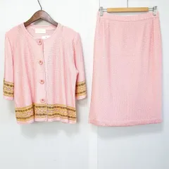 #anc  ケーショップ K.SHOP セットアップ ツーピース ピンク ニット 薄手 レディース [875830]