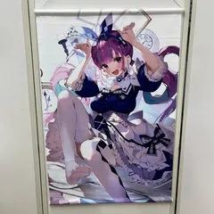 値引きOK 湊あくあ アリス衣装ver がおう/B2タペストリー Amazon.co.jp: ホロ 湊あくあ B2タペストリー アリス衣装 がおう