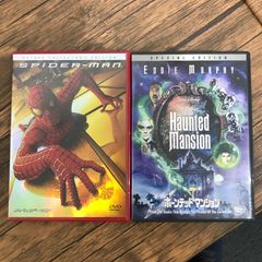 （洋画DVD）「スパイダーマン　デラックス・コレクターズ・エディション」「ホーンテッドマンション　特別版」//250280-YP/GF10192
