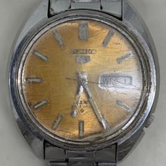 招*猫様 〖ジャンク品〗SEIKO 5自動巻き時計 スポーツ オレンジ - メルカリ