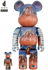 BE@RBRICK - BE@RBRICK 葛飾北斎 「冨嶽三十六景 凱風快晴」1000％ BE@RBRICK 葛飾北斎 「冨嶽三十六景 凱風快晴」100％ & 400