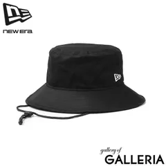 正規取扱店 NEW ERA 帽子 メンズ レディース ニューエラ 春 夏 UV バケットハット ハット 大きめ アドベンチャーライトADVENTURE LIGHT ブラック
