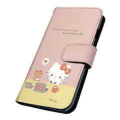 サンリオ 正規品 ハローキティ iPhone 15 Plus ケース 手帳型 スマホケース [デザイン:3.むきゅむきゅ（PKYE）/マグネットハンドあり] SANRIO キティ iphone15plus アイフォン15 プラス アイホン15