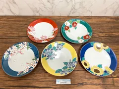 初代　滝口加全　　「椿絵」角皿　染付　共箱　九谷焼　【骨董】 初代 滝口加全 「椿絵」角皿 染付 共箱 九谷焼 【骨董】 工芸品