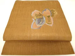 平和屋着物▼総刺繍　絽刺し　区限刺繍　スリーシーズン　春夏秋　全通柄袋帯　洛中洛外図　金糸　正絹　逸品　CAAX6921vp