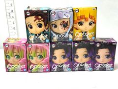 BANPRESTO 밴프레스트 패키지 불량 미개봉품 귀멸의 칼날 Qposket 8개 세트 후나비 시노부 감로사 꿀 璈門 탄지로 아내 선일 우수 천원 피규어 9/18