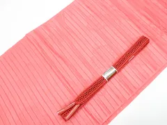 【京松】リサイクル着物 和装小物 帯締め 帯揚げ セット 帯締 帯揚 夏物 夏 絽 平組 kyo7w07-808