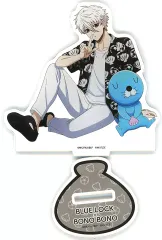 【中古】アクリルスタンド・アクリルパネル 凪誠士郎＆ぼのぼの(座り) アクリルスタンド 「ブルーロック×ぼのぼの in TSUTAYA 第3弾～夢のぼのぼのランド～」