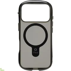 iFace MagSafe 対応 Look in Clear Hybrid iPhone 17 Pro ケース MagSynq(ブラック/フロスト)【アイフォン17プロ クリアケース アイフェイス 透明 スマホケース 耐衝撃 カバー マグネット搭載 