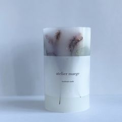 botanical candle antique