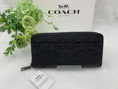 2024年最新】COACH黒長財布の人気アイテム - メルカリ