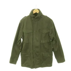 アヴィレックス AVIREX M-65 フィールドジャケット ミリタリー スタンドカラー フーディー 2way XL 緑 カーキ /AH23 ■GY35