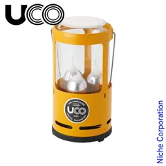 【新品】 UCO ( ユーコ ) キャンドリア イエロー 24396 アウトドア ろうそく キャンプ キャンドル ランプのサムネイル