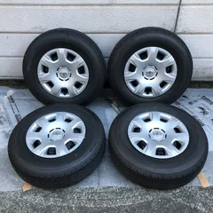 Mr.28ハイエース新車外し純正タイヤホイールセット、ホイールキャップ付き ハイエース トヨタ 200系ハイエース 純正スチールホイール