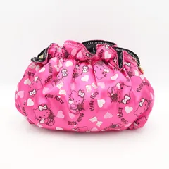 ハローキティ 巾着ポーチ ピンク エンジェル ハート 平成ギャル 平成レトロ sanrio サンリオ