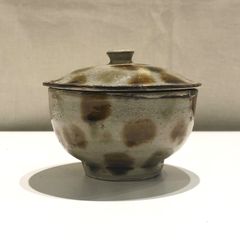 やちむん　金城次郎　蓋物　壺屋登窯期