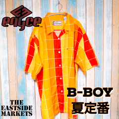 【enyce】エニーチェ　半袖シャツ XLサイズ　柄シャツ　バリシャツ　アロハシャツ