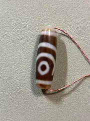 【専用出品】dZi beadsジービーズ 西蔵銀線九眼天珠 九眼天珠 チベット伝来／チベット 天珠 dZi ジービーズ 西蔵