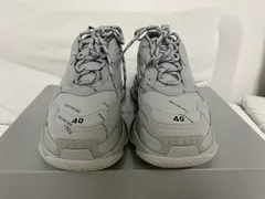 2024年最新】（中古）(バレンシアガ) BALENCIAGA Triple S トリプルS トレーナー スニーカー レザー ネオンイエロー  2018SS 512175 中古の人気アイテム - メルカリ