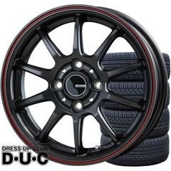 15インチアルミホイールタイヤセット コンパクトカー用 INFINITY/インフィニテ ィF10 MBK/FR 185/60R15 15-5.5 安心JAWA ヤリス ノート フィット