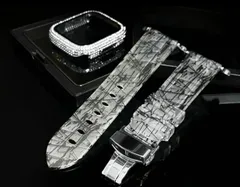 ０９★アップルウォッチバンド ラバーベルト Apple Watch 　キラキラ ケース カバー 4 5 6 7 8 9 se メンズ レディース 38mm 40mm 41mm  44mm 45mm
