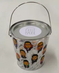 【中古】雑貨 EXILE クリアバケツ缶 「居酒屋えぐざいるPARK 2017」