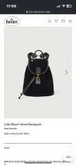 【美品】The Barnnet ザ・バーネット リュック The Barnnet】Little Black Velvet Backpack | in the mist