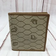 Dior ディオール 折り財布 ディオール Christian Dior 三つ折り財布小銭入付き 財布
