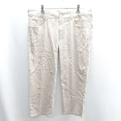 ◇ ⊂ Φ MEN'S BIGI COOLMAX ドビーストレッチ クロップドパンツ サイズ03 ベージュ メンズ E  【1410100033560】のサムネイル