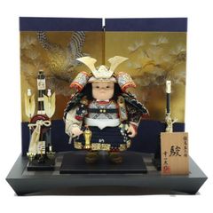 五月人形 兜飾り 京華作 慶寿 ガラスケース入り - メルカリ
