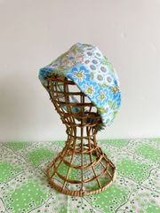 Vintage fabric turban 　　single type　　A