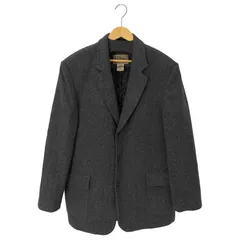 エルエルビーン L.L.Bean 90S Turkey製 ヘリンボーン3Bテーラードジャケット 裏地キルティング メンズ JPN：L のサムネイル