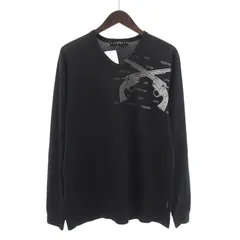 roarguns - 新品【ロアーガンズ】AddElm LONG SLEEVE 長袖ポロシャツ 黒 L roarguns - AddElm × roarguns 8 PRINT MOCK NECK T/ アドエルム