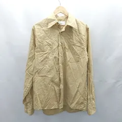 ◇ Θ soerte ソエルテ 長袖 シャツ サイズ2 マスタード メンズ E  【1501160026941】のサムネイル