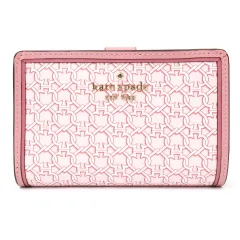 2024年最新】ケイト スペード kate spade 二つ折財布 レザー ピンク