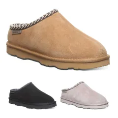 BEARPAW スリッパ ムートン レディース おしゃれ ブランド ルームサンダル 外履き2973W TABITHA お取り寄せ【Mushroom】