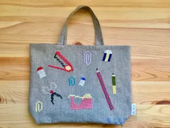 お稽古バッグ　レッスンバッグ　文房具