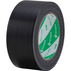 （まとめ買い）ニチバン 布粘着テープ 50mm×25m 黒色 121N6-50 【5個セット】