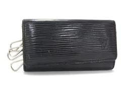 LOUIS VUITTON ルイヴィトン M63822 エピ ミュルティクレ4 4連 キーケース 鍵入れ メンズ ブラック系 DJ1694